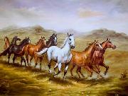 unknow artist, Horses 014